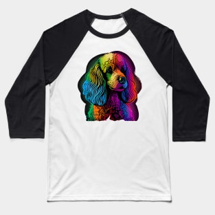 Poodle Baseball T-Shirt